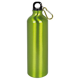 Alu-Drinking bottle "Big Transit", Green