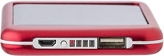 Aluminium solar power bank