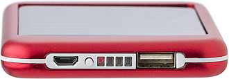 Aluminium solar power bank