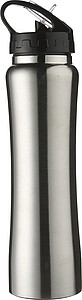 Aluminium sports flask, 500mlSilver
