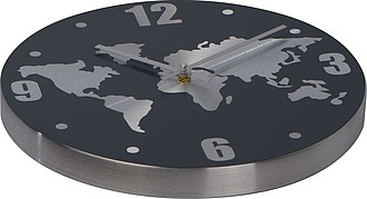 Aluminium wall clock