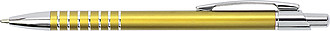 Aluminum ballpen.