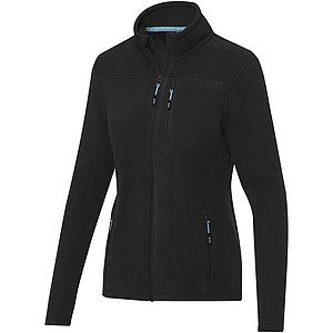 Amber womens GRS recycled full zip fleece jacket