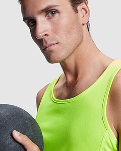 Andre mens sports vest, white, size XL