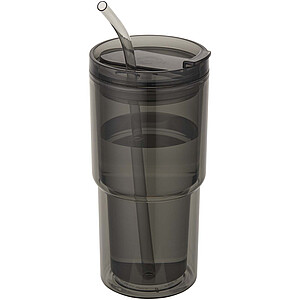 Archer 480 ml double wall plastic tumbler