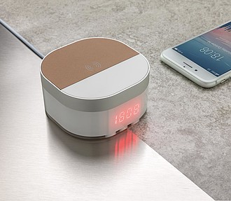Aria 5W Wireless Charging Digital Clock