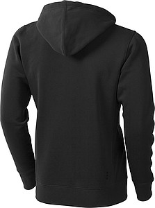 Arora unisex full zip hoodie, black