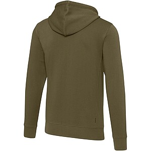 Arora unisex full zip hoodie, forest green