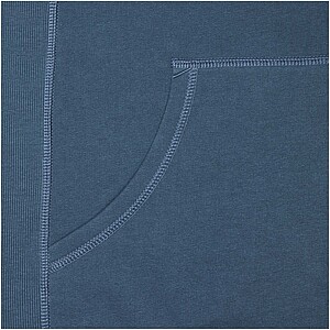 Arora unisex full zip hoodie, hale blue