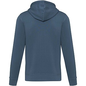 Arora unisex full zip hoodie, hale blue