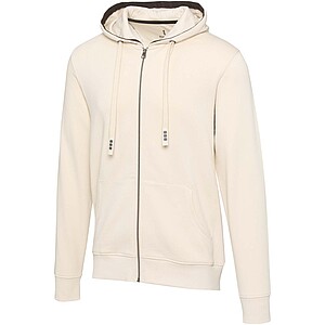 Arora unisex full zip hoodie, sandstone