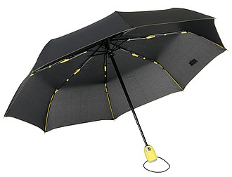 Auto op/cl.pock.umbr"Streetlife"b/yellow