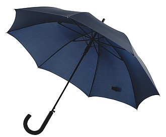 Automatic windproof stick umbrella "Wind",colour navy