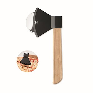 Axe shaped pizza cutter