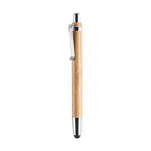 Ball pen in ABS and bamboo, wood