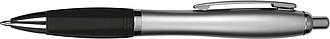 Ball pen with satin finish, black