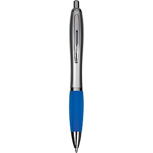 Ball pen with satin finish, blue