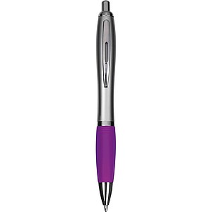 Ball pen with satin finish, purple