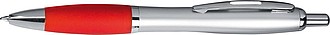 Ball pen with satin finish, red