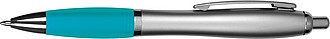 Ball pen with satin finish, turquoise