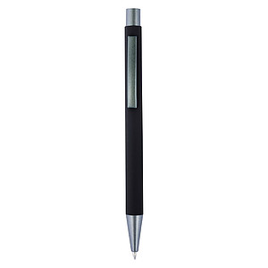 Ballpen with rubber finish