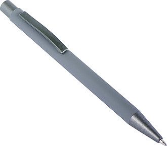 Ballpen with rubber finish