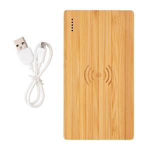 Bamboo 4.000 mAh wireless 5W Powerbank