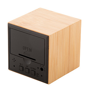 bamboo alarm clock