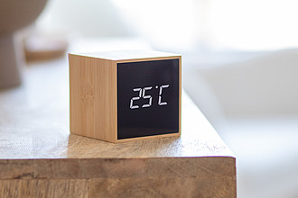 bamboo alarm clock