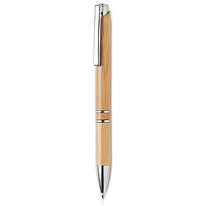 Bamboo automatic ball pen