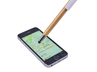 Bamboo ballpen and stylus