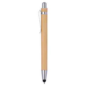 Bamboo ballpen with touch function