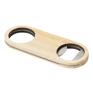 Bamboo bottle opener, brown