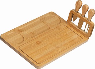 Bamboo cheese set