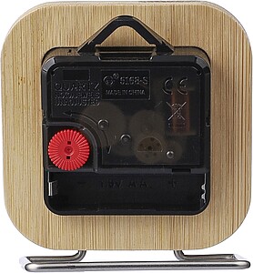 Bamboo clock Jenny, brown