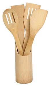 Bamboo Cooking Set "Cooking Time" 5pcs.