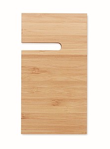 Bamboo desk phone stand