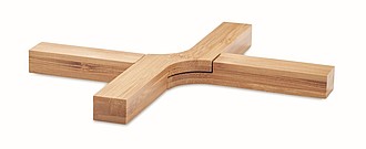 Bamboo foldable pot stand