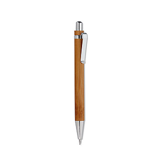 Bamboo pen and pencil set, wood