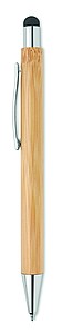 Bamboo stylus pen blue ink
