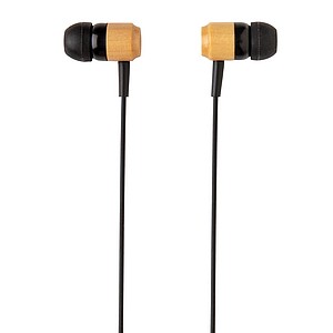 Bamboo wireless earbuds