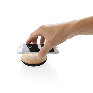 Bamboo X 5W wireless charger, brown