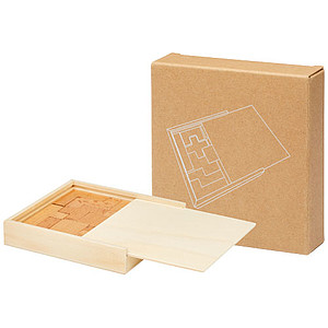 Bark wooden puzzle