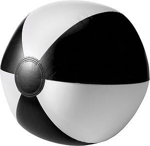 Beach ball, 35cms deflatedBlack/ white