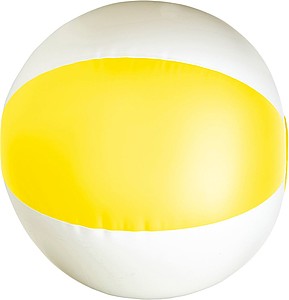 Beach ball, 35cms deflatedYellow