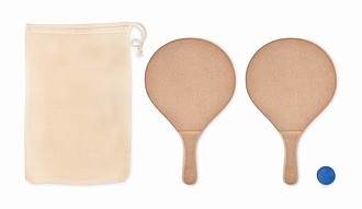 Beach tennis set