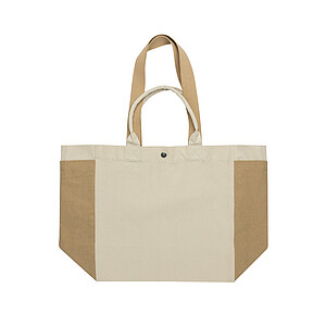 BEAU AWARE™ 400gsm recycled canvas all-round shopper