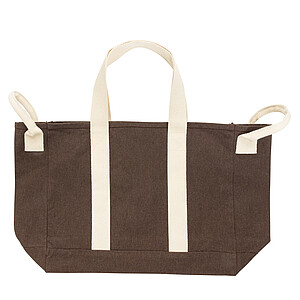 BEAU AWARE™ Beach bag 400gsm recycled canvas, with side hand