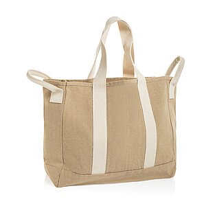 BEAU AWARE™ Beach bag 400gsm recycled canvas, with side hand