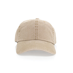 BEAU AWARE™ Washed 6 panel 270gsm cotton twill cap